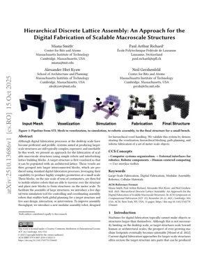 PDF Document Cover - Hierarchical Discrete Lattice Assembly for Scalable Macroscale Structures