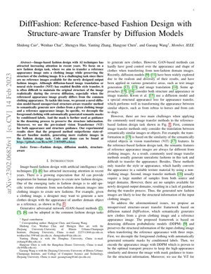 PDF Document Cover - DiffFashion: Structure-Aware Fashion Design with Diffusion Models